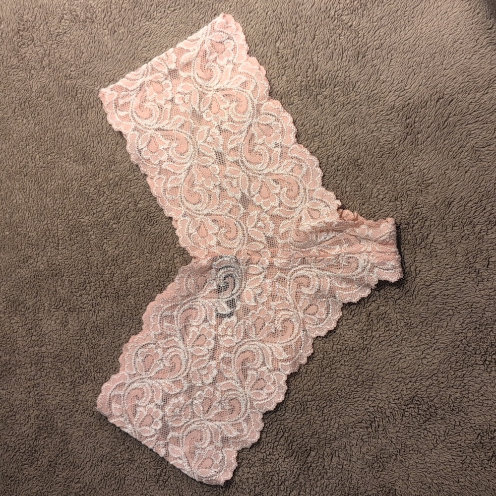 Lace Women's Intimates Pink and White Set - NWOT - Picture 5 of 5
